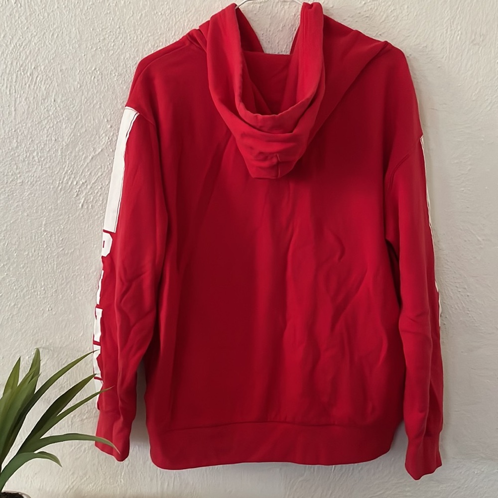 VS PINK | Victoria’s Secret Pink | Red Zip Up Hoodie Size Small - Picture 2 of 6